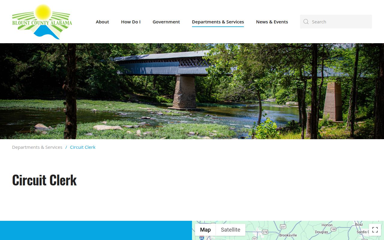 Blount County Circuit Clerk official website