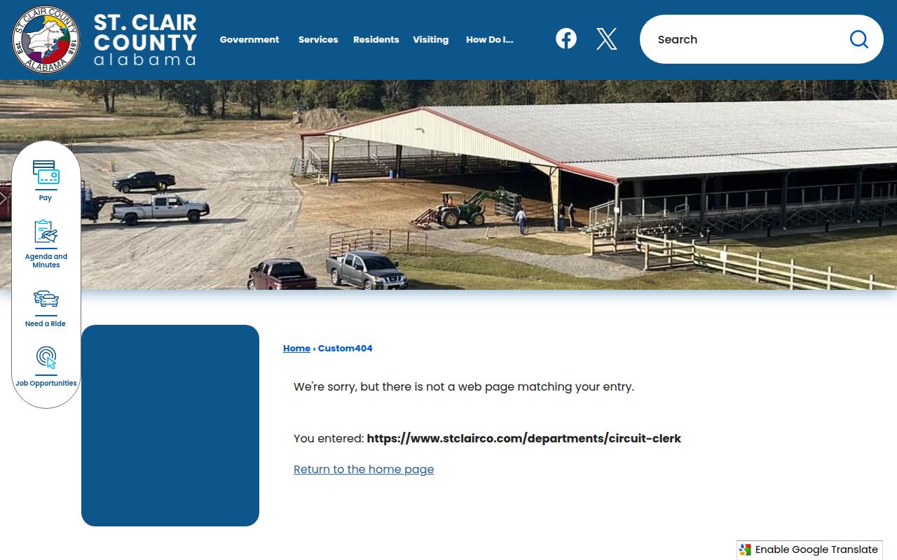 St. Clair County Circuit Clerk website