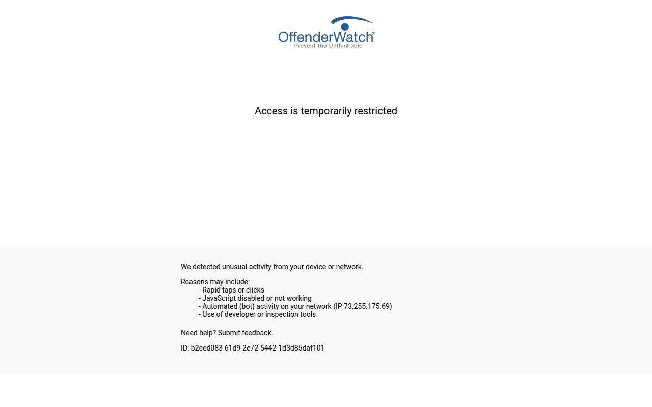 Alabama sex offender registry search